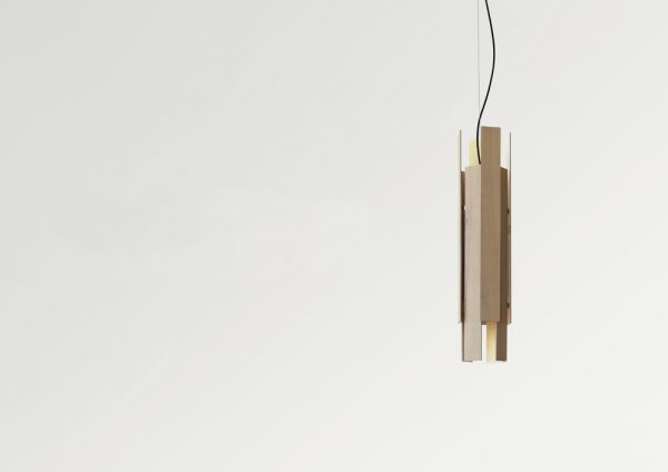 wooden slats deiling lamp